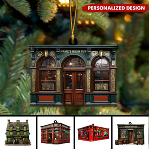 Personalized Pub Ornaments-Gift For Bartender-2024 New Release
