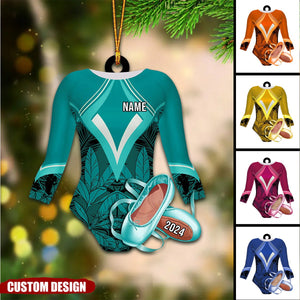 Personalized Gymnastics Leotards Christmas Ornament, Gift for Gymnasts and Gym Lovers - 2024 New Release