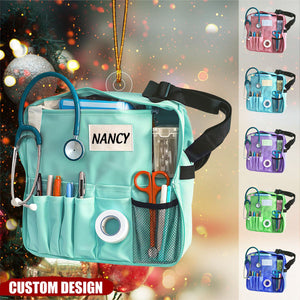 Personalized Nurse Christmas Ornament - 2024 New Release