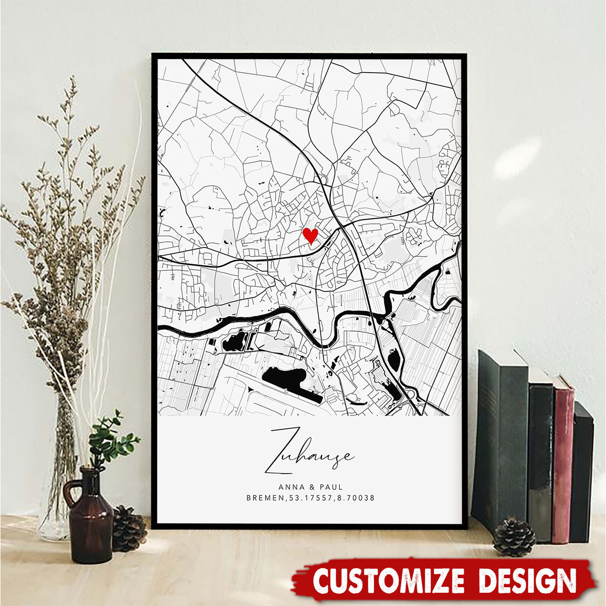 Housewarming Gift-Personalized Poster