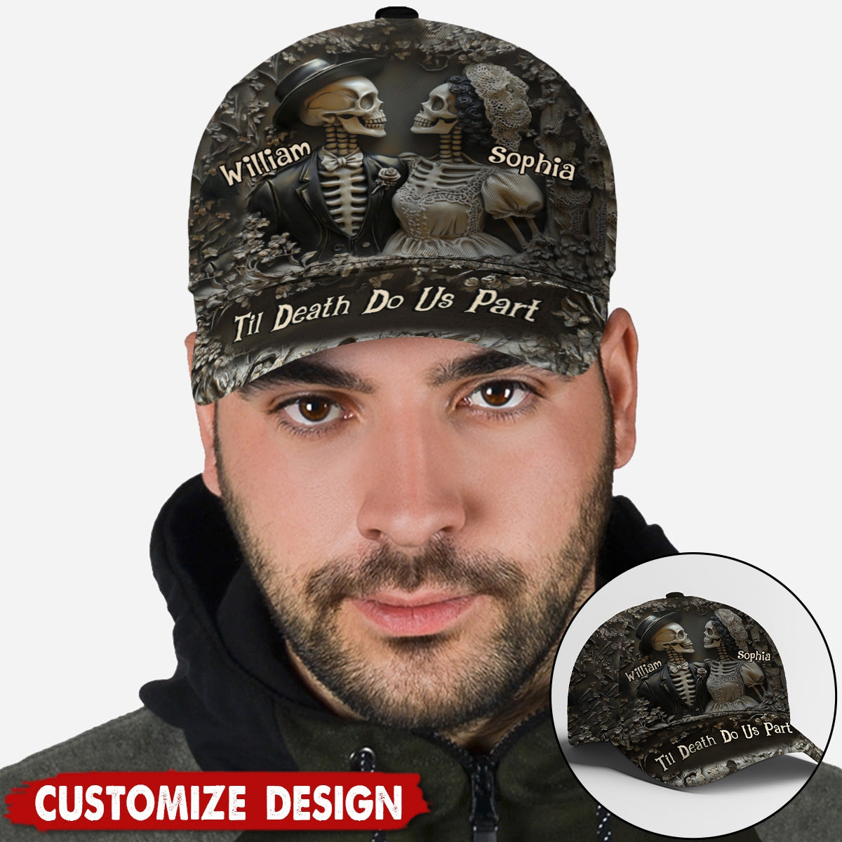 Til Death Do Us Part - Personalized Classic Cap