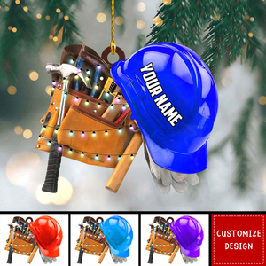 Personalized Ironworker Ornaments - Gifts For Iron Worker-2024 New Release