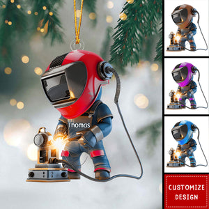 Personalized Welder Christmas Ornament - Gifts For Welder - 2024 New Release