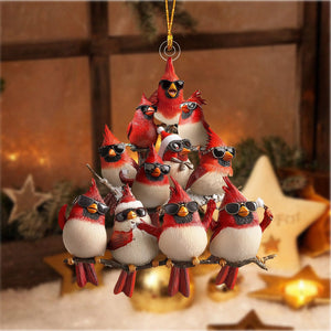 Cardinal Christmas Tree Ornament-Gift For Cardinal Lover-2024 New Release