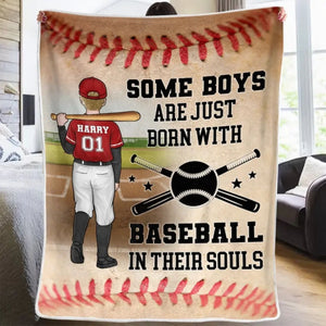 Practice Like You've Never Won - Family Personalized Blanket - Gift For Family Members, Baseball Players, Baseball Lovers